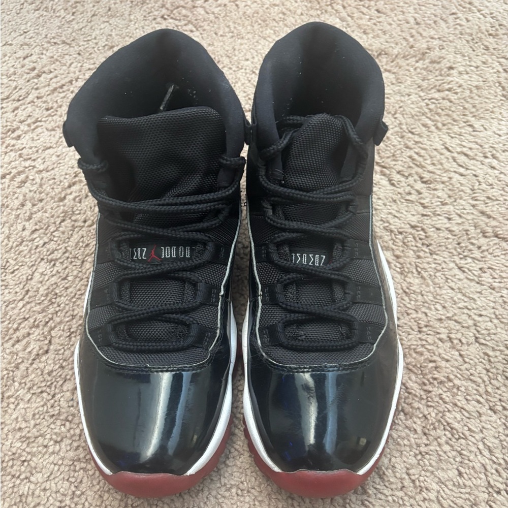 Kids Black and Red Sneakers